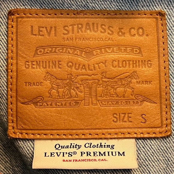 Levi's Light Blue Jean Jacket - Picture 3 of 3